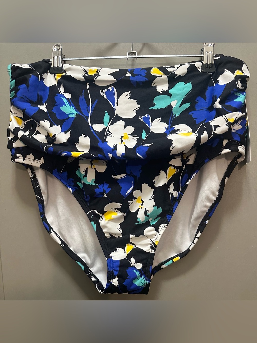 Liz Claiborne Size 14 Garden Floral Bikini Bottom NWT